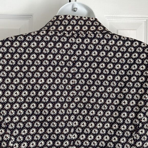 Isaac Mizrahi Daisy Print Blazer Size 14 Nwot - Picture 8 of 13